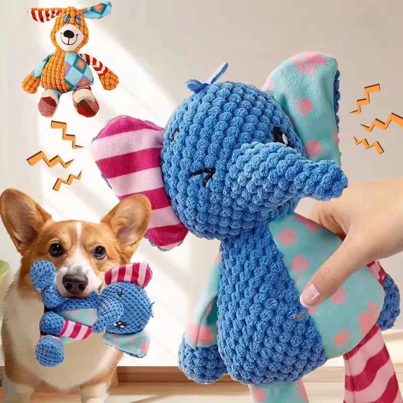 Squeaky Plush Animal