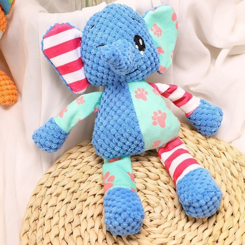 Squeaky Plush Animal