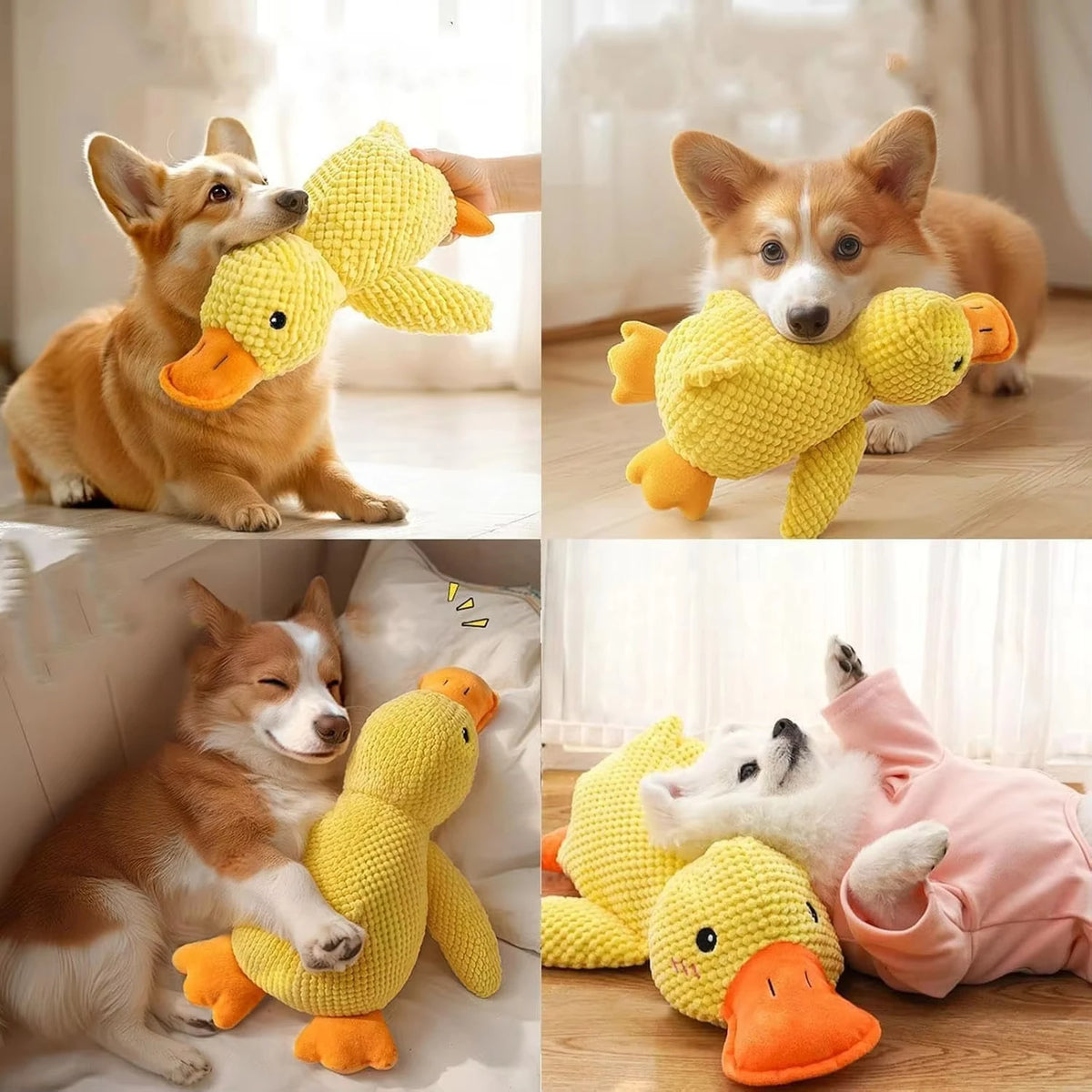 Quacking Plush Duck