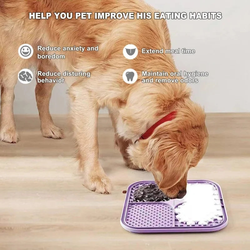 Lick Mat with Suction Cups