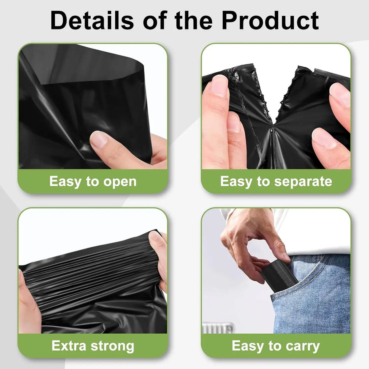 Poop Bags with Dispenser